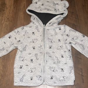 Just one you Panda zip-up jacket size 12 months